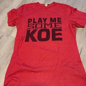 Koe wetzel concert tee